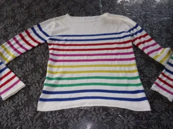 Pull rayure 14ans