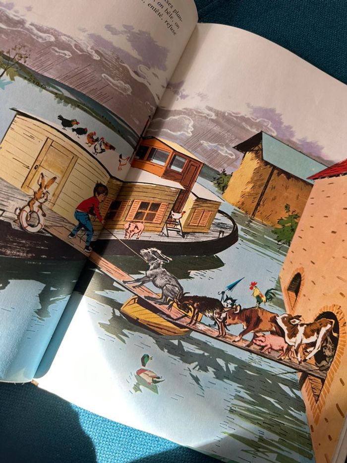 Fanfan et sa péniche livre bd album Hachette Pierre Probst auteur Caroline - photo numéro 5