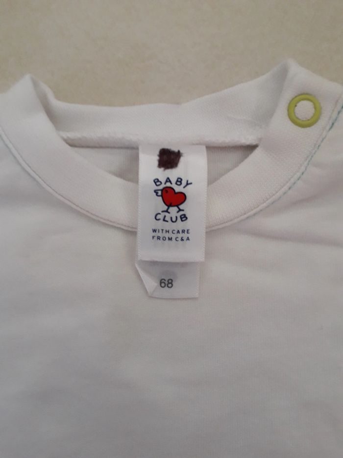 Lot salopette + T-shirt - 6 mois - photo numéro 12