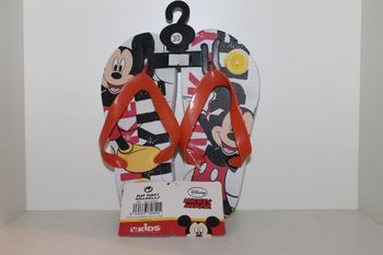 belle tongs mickey blanche et noire 29/30