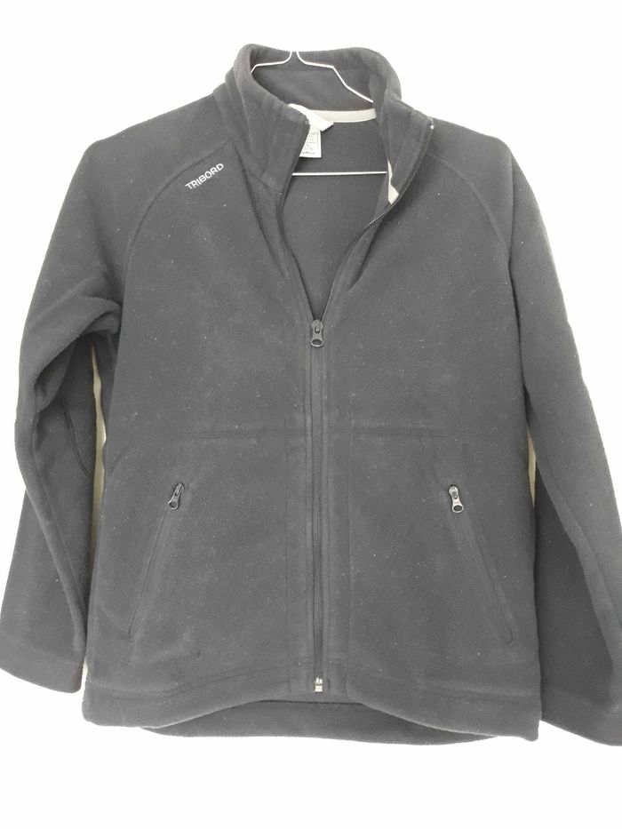 Polaire zippée Tribord 12 ans