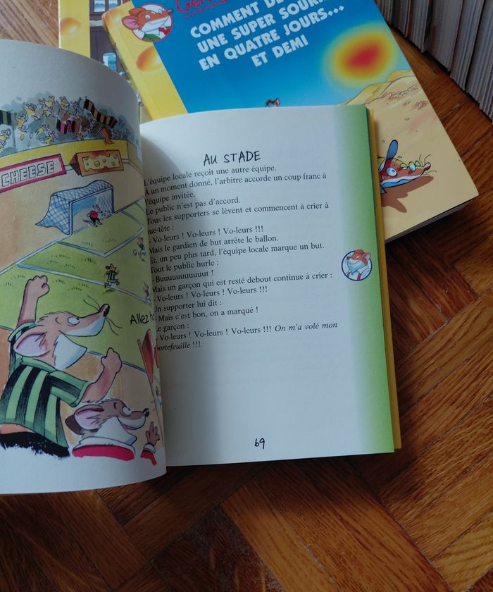 Lot de 4 livres geronimo stilton . 26 28 29 30 - photo numéro 5