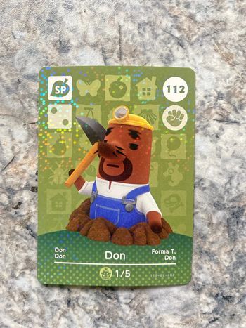 carte amiibo don 112