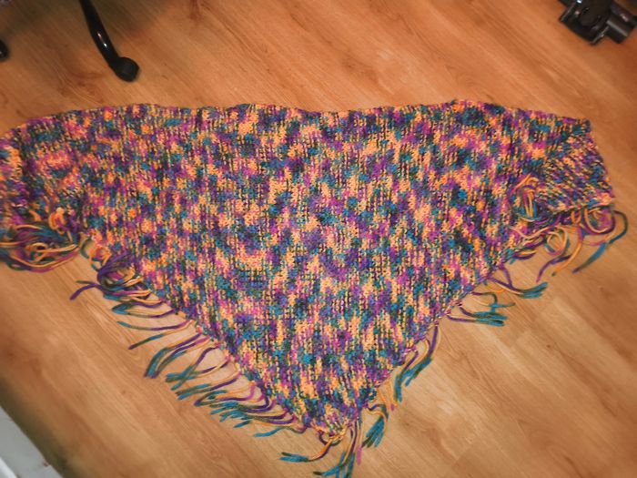 Cape) châle hippie - photo numéro 2