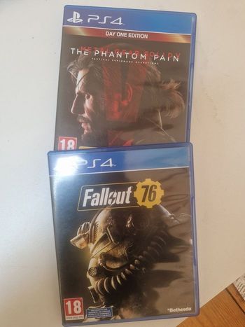 Lot de 2 jeu ps4 *