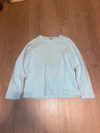 Polaire bleu clair mixte