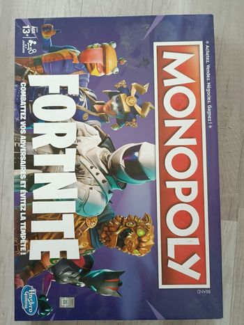 Jeu Monopoly Fortnite