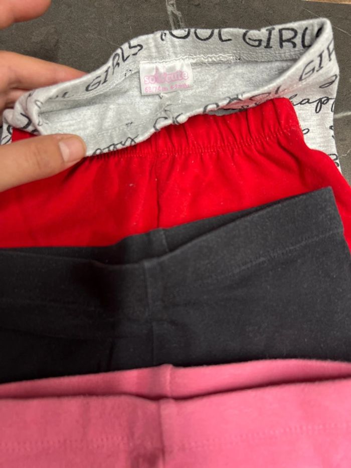 Lot leggings 6 mois - photo numéro 3