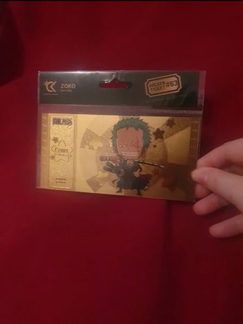 Ticket d'or zorro one piece
