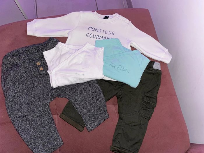 Lot vêtements 6 mois
