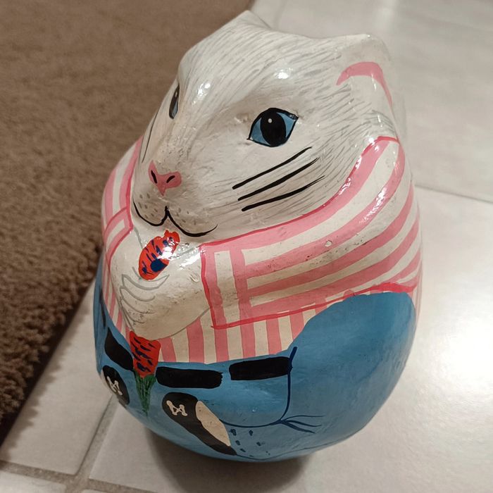 Roly poly lapin de Pâques