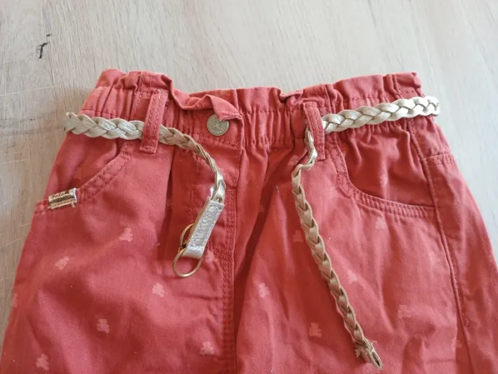 Pantalon ceinture lulu castagnette - photo numéro 4