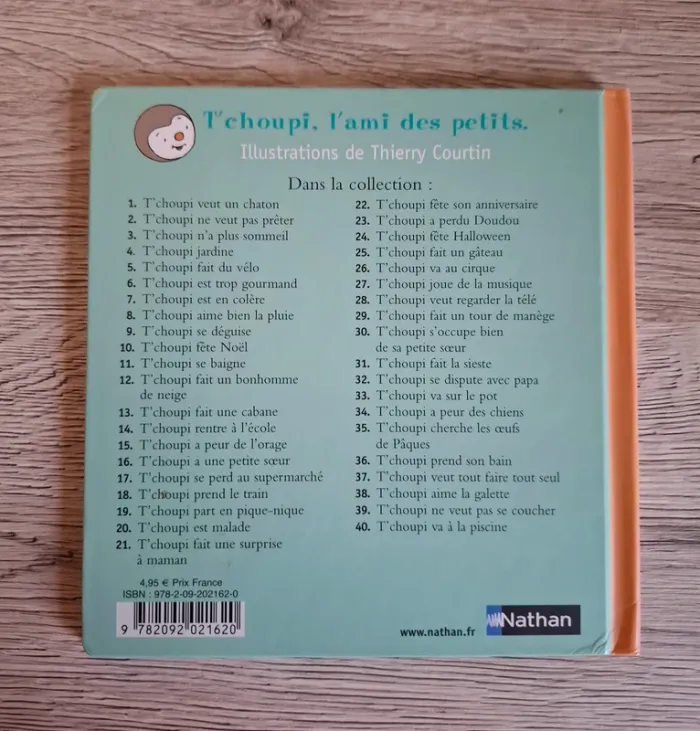 Livre T'choupi fait un gâteau - photo numéro 2