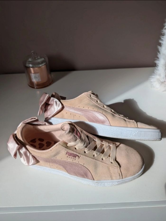 Puma Suede bow. T. 38
