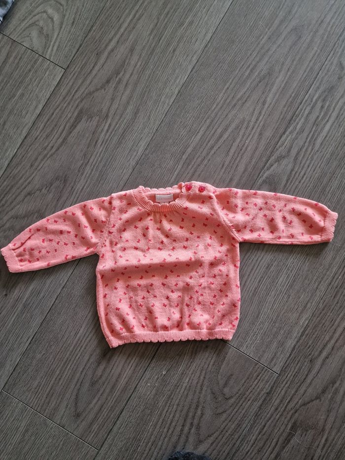 Lot de 1 robe d'été et 2 vestes fille 3 mois - photo numéro 9