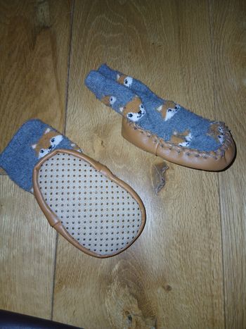 Chaussons renard 