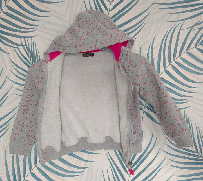 🌸 Veste sweat zippée à capuche - In Extenso - 6 ans 🌸 - photo numéro 5
