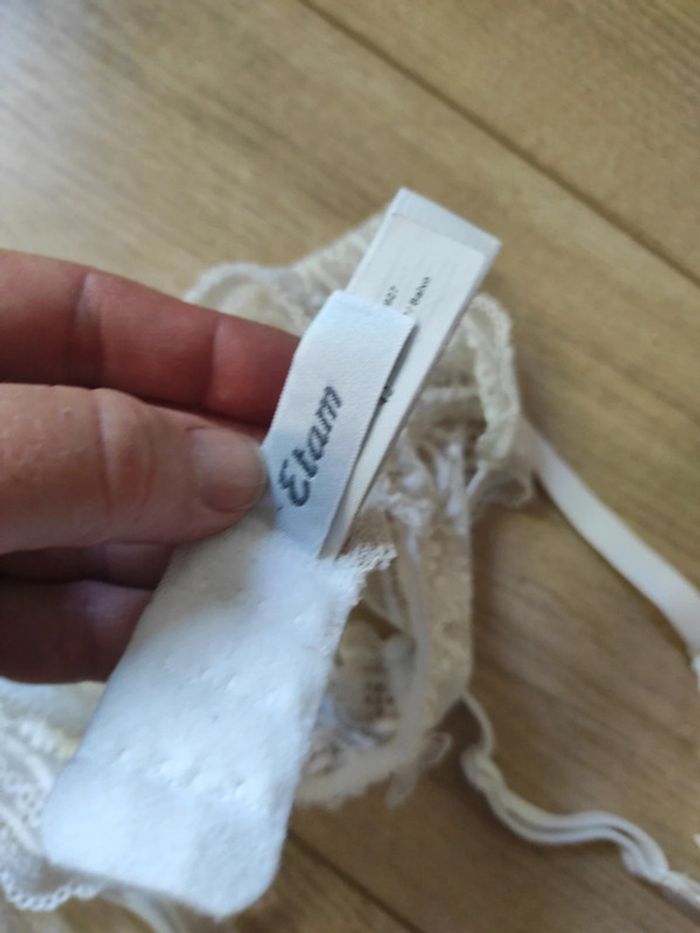 Porté jartelle Etam dentelle - photo numéro 4