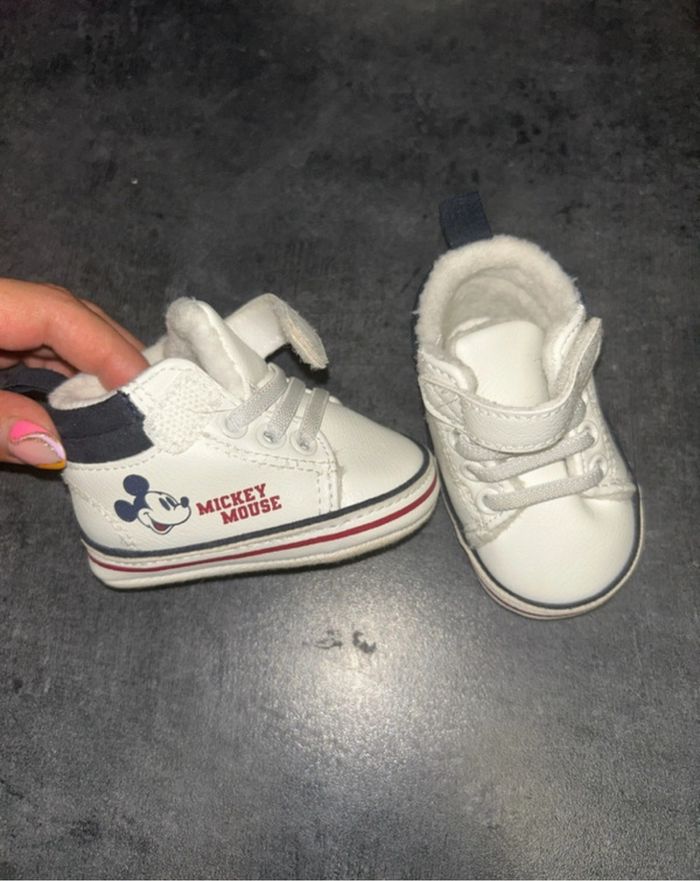 Chaussures Mickey blanche