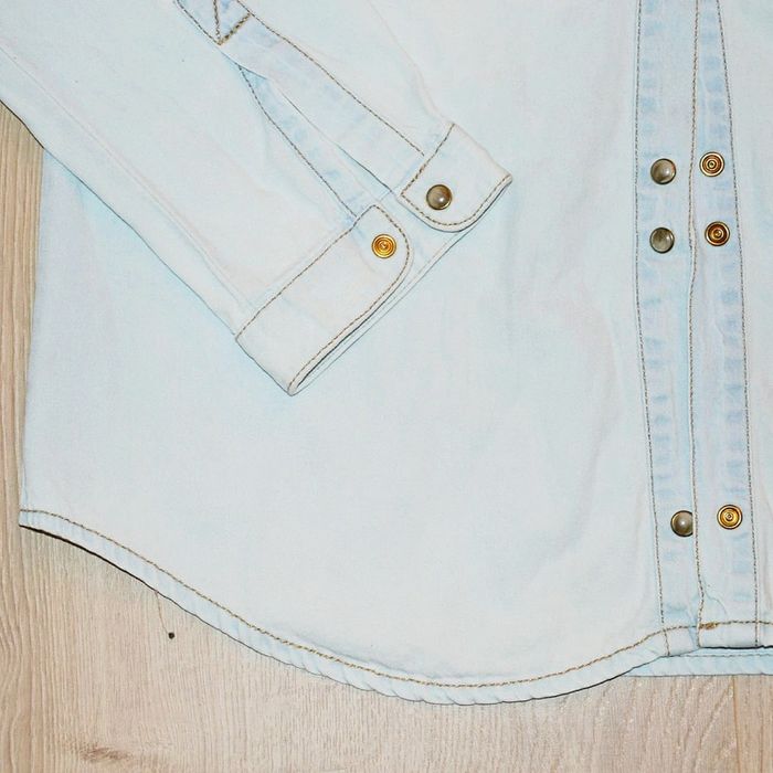 Zara Trafaluc Veste Jeans Slim Fit Bleu Clair Femme Urban Y2K Vintage Collection Exclusif (Taille S) - photo numéro 2