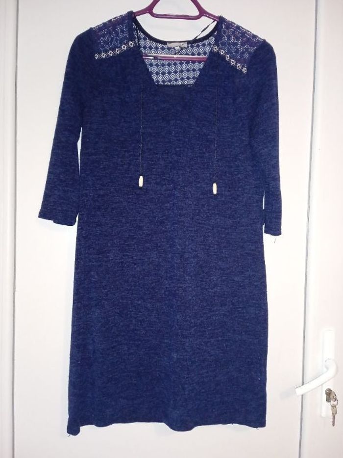 Robe pull dentelle La Halle L