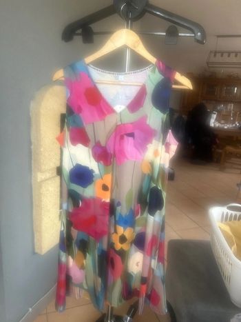 Robe multicolore