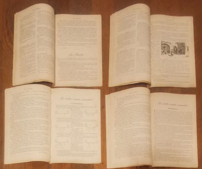 Lot de 4 anciens fascicules Mon journal 1899 vintage - photo numéro 4