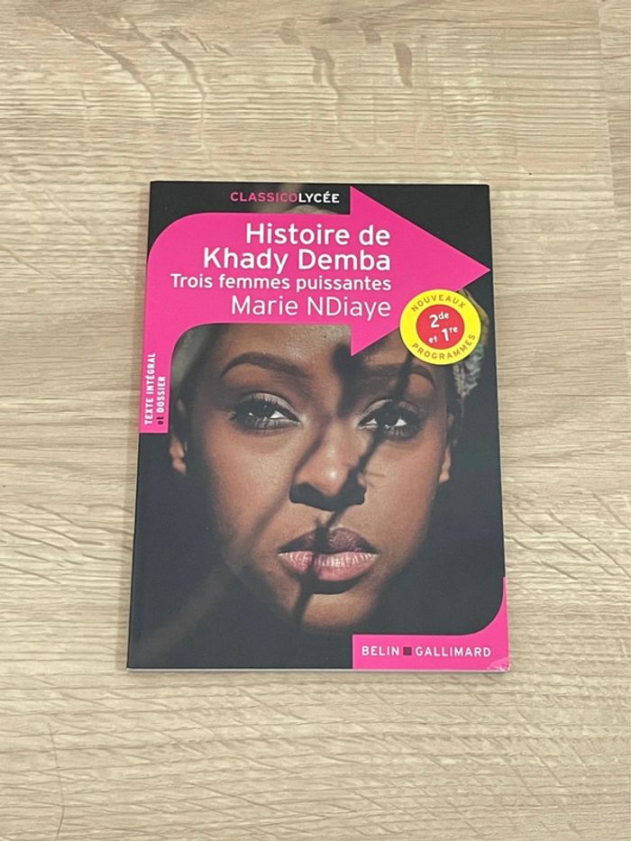 Livre de l’histoire de Khady Demba par Marie Ndiaye