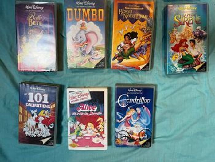 Cassettes VHS Disney - photo numéro 2