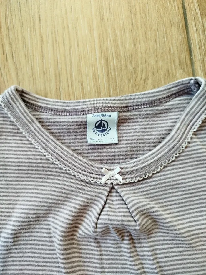Robe bébé fille longues manches 24 mois Petit bateau - photo numéro 3