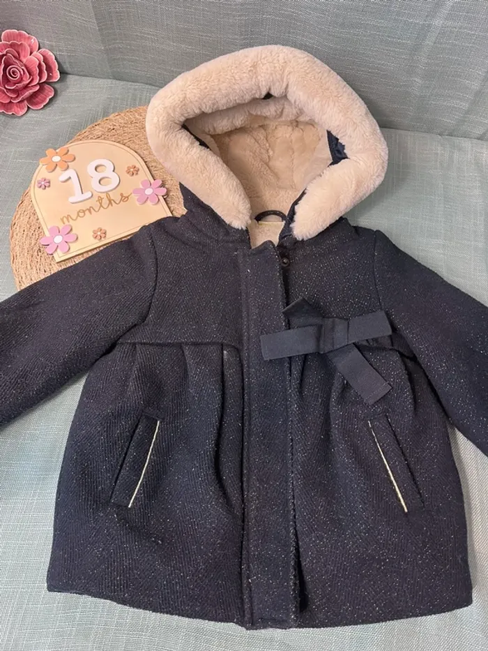 Manteau taille 18 mois tape à l’œil
