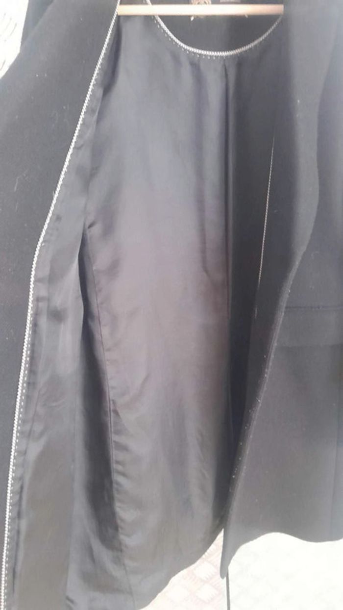 Manteau noir femme - photo numéro 7