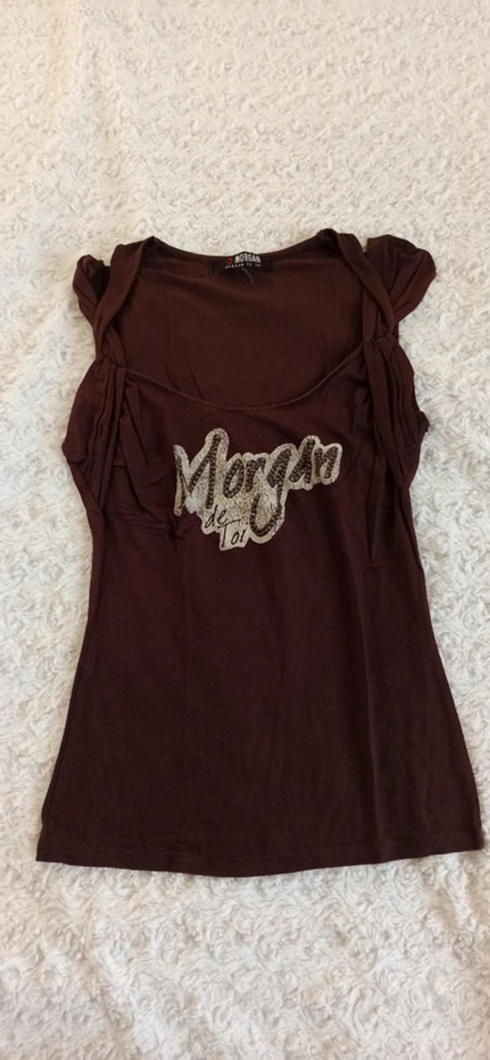 Top morgan marron S