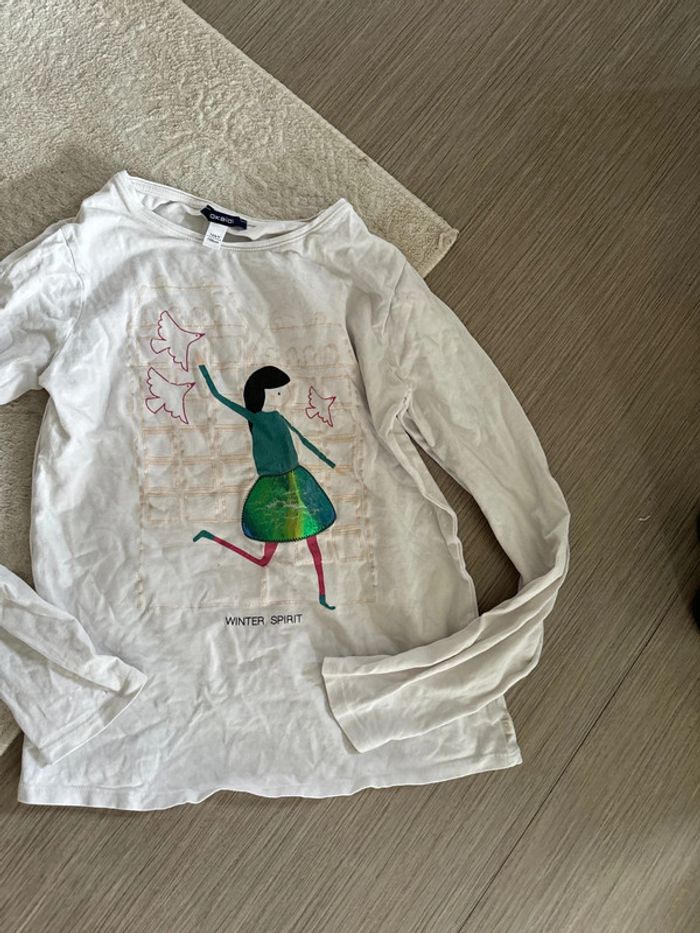 Ter shirt manches longues okaidi 14 ans - photo numéro 2