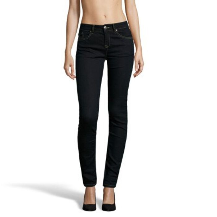 Cream - Jean Tina, coupe skinny bleu denim brut