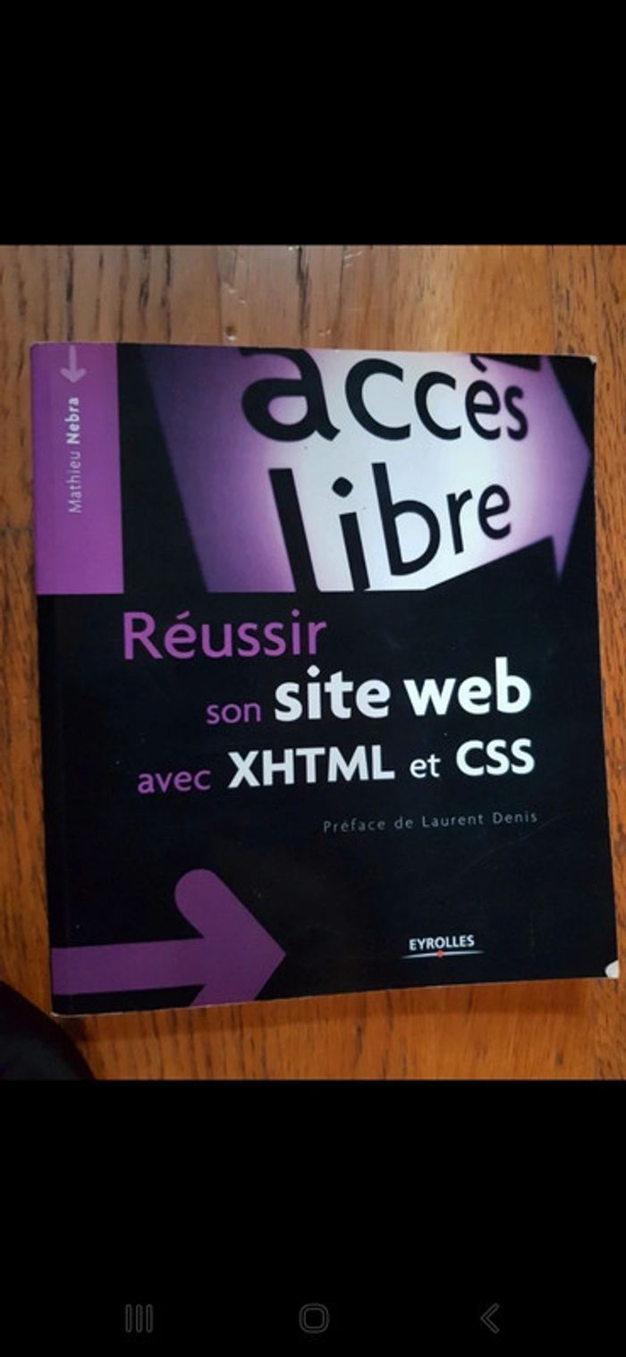 Livre comment réussir son site web