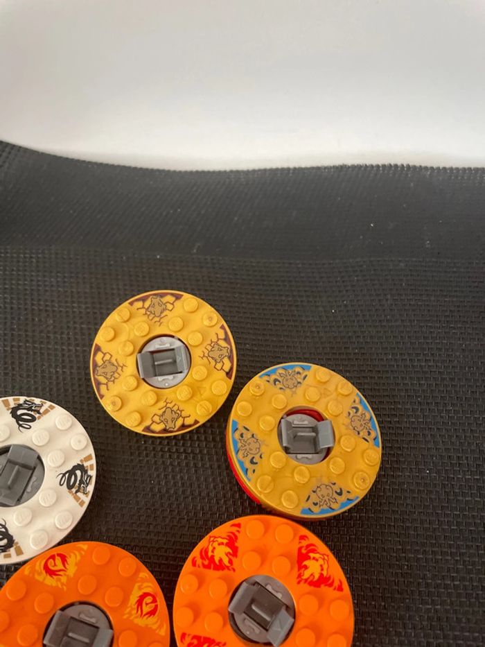 Lego Ninjago officiel lot toupies spinners ninja sans figurines - photo numéro 2