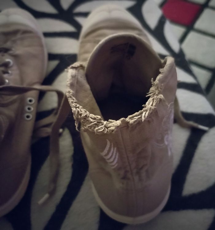 Baskets montantes "Kaporal" peu portées - photo numéro 2