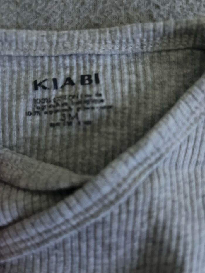 Body gris clair bébé - photo numéro 2