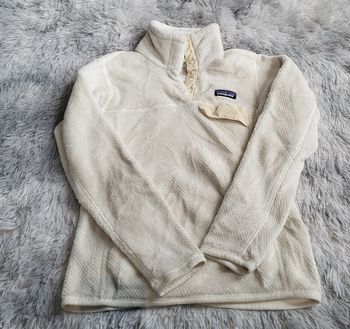 ❄️🤍 Patagonia Snap-T Synchilla – Taille XS Femme 🤍❄️