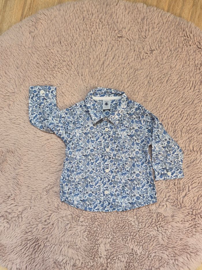 Chemise petit bateau 12 mois 74 cm - photo numéro 1