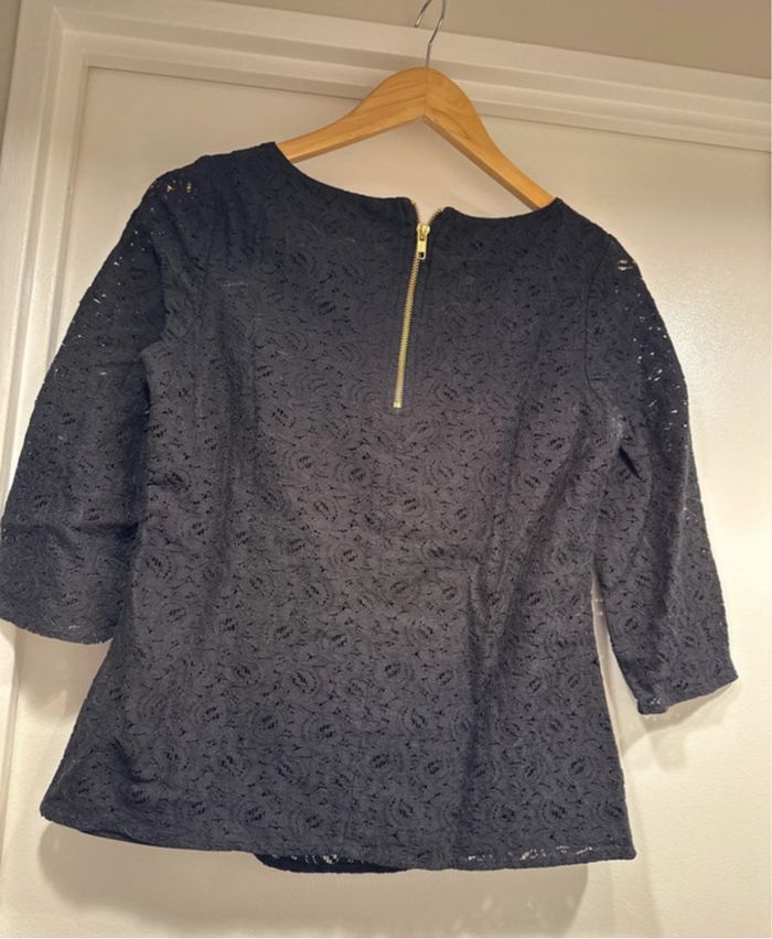 Haut camaïeu en dentelle - photo numéro 4