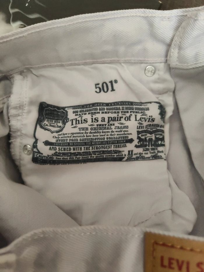 Jeans Levi's W24 L26 mauve pâle - photo numéro 9