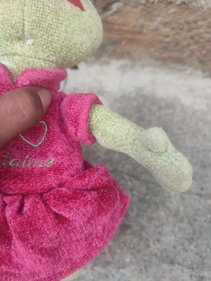Peluche grenouille marque enesco - photo numéro 17