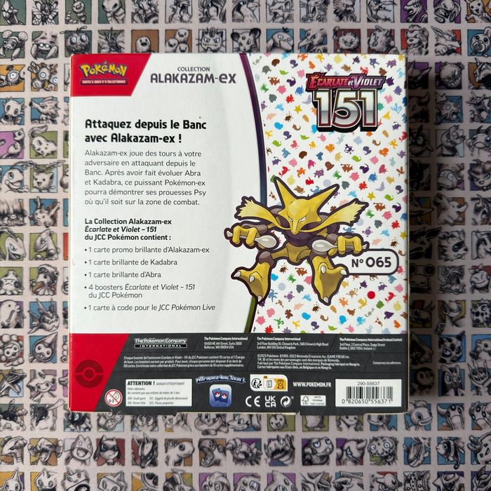 Coffret Pokémon EV3.5 151 Alakazam - photo numéro 2