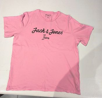 Tee shirt jack&Jones rose bonbon