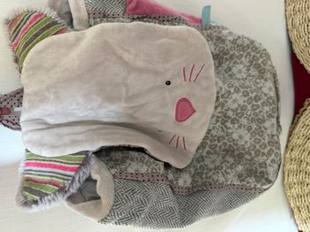 Moulin Roty Sac à Dos Chat Gris Les Pachats