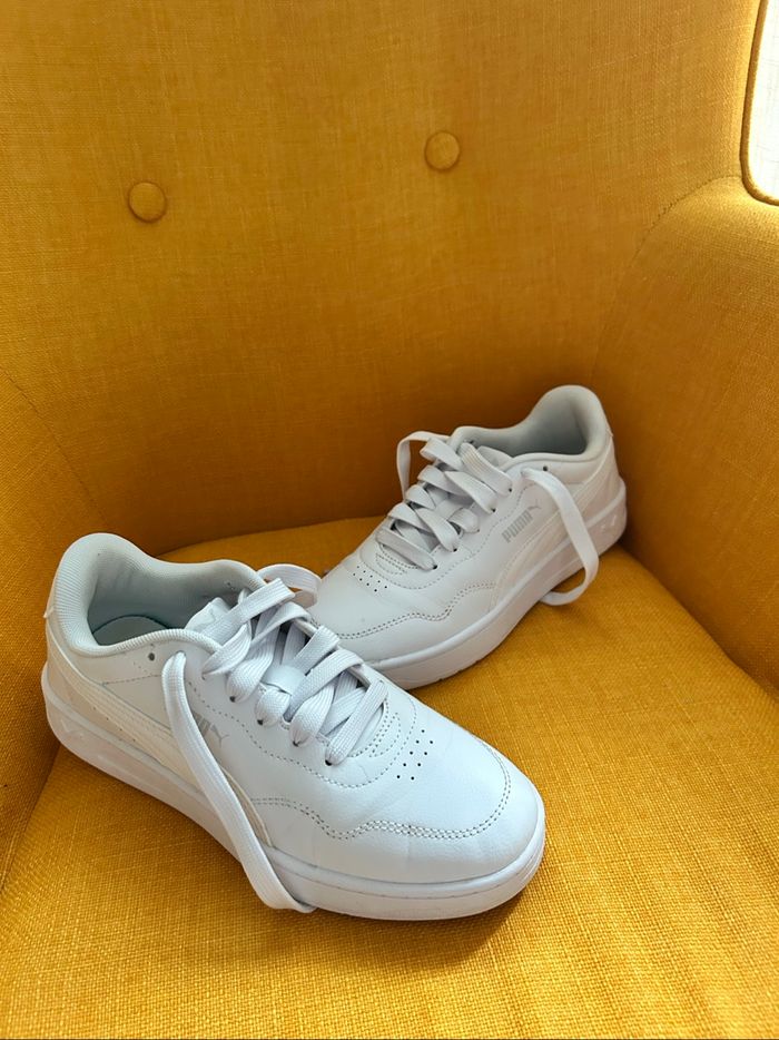 Baskets blanches Puma 37 - photo numéro 6