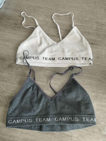 Lot de 2 brassières XXS fille