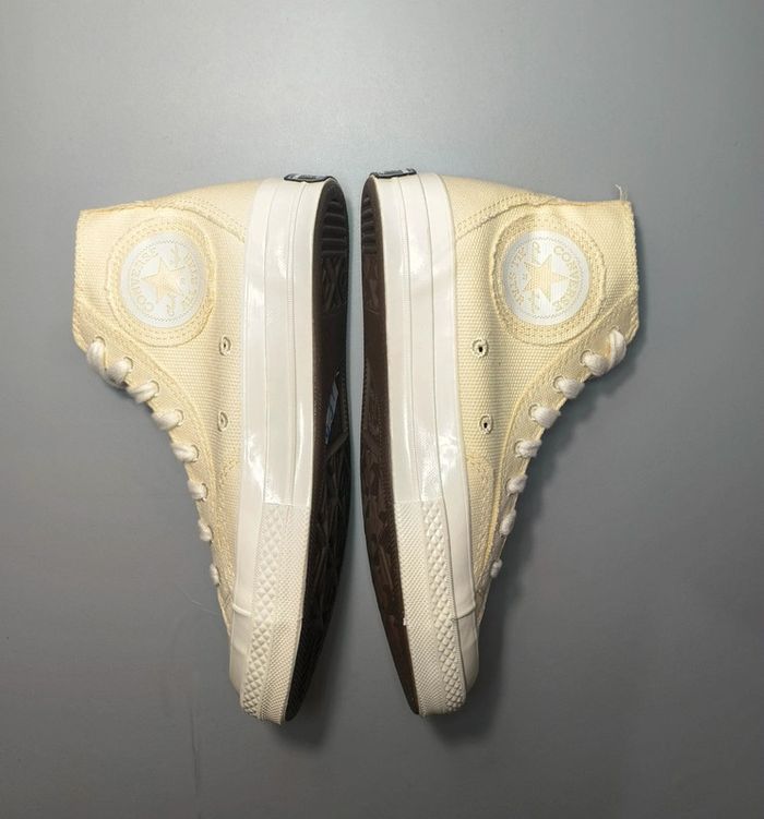 Baskets converse x Chuck Taylor jaune et blanche pointure 40 neuves sans boîte - photo numéro 4